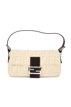 Fendi Zucca Mama Baguette Shoulder Bag FWRD Renew