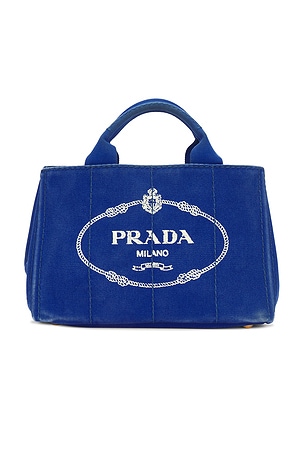 Prada Canapa PM Tote Bag FWRD Renew