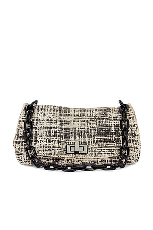 Prada Tweed Shoulder Bag FWRD Renew