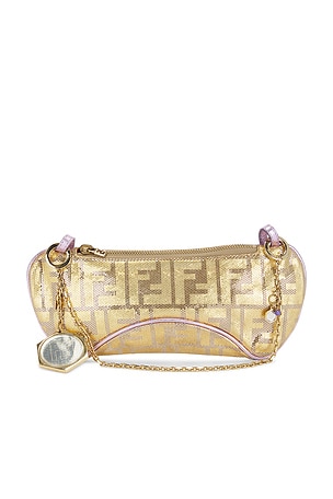 Fendi Zucca Pouch Bag FWRD Renew