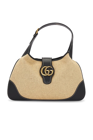 Gucci Aphrodite Canvas Shoulder Bag FWRD Renew