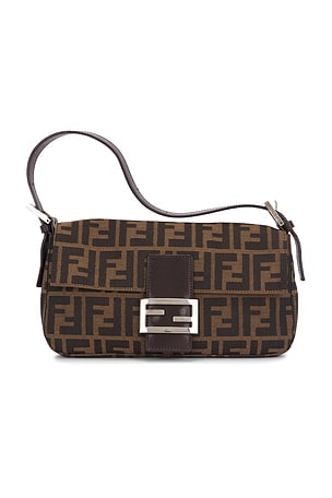 Fendi Zucca Mama Baguette Shoulder Bag FWRD Renew