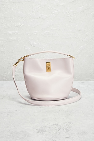 FWRD Renew Celine Teen Bucket 16 Shoulder Bag in Pink
