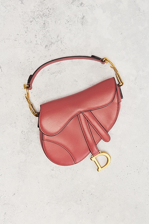 FWRD Renew Dior Mini Saddle Bag