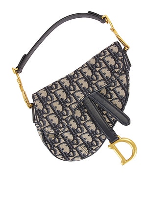 Dior Trotter Oblique Saddle Bag FWRD Renew