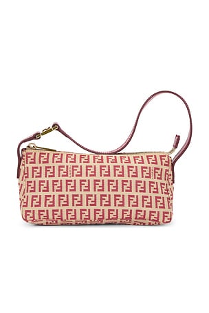 Fendi Zucchino Baguette Shoulder Bag FWRD Renew