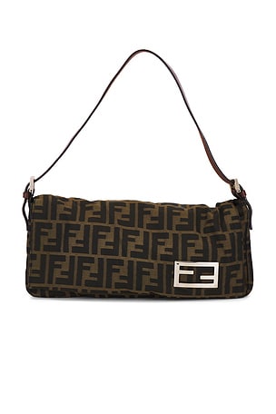 Fendi Zucca Shoulder Bag FWRD Renew