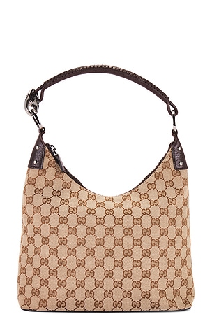 Gucci GG Canvas Shoulder Bag FWRD Renew