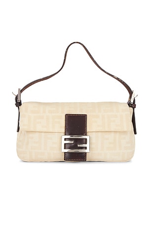 Fendi Zucca Mama Baguette Shoulder Bag FWRD Renew