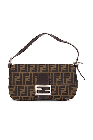 Fendi Zucca Mama Baguette Shoulder Bag FWRD Renew