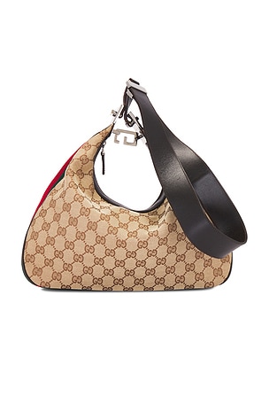 Gucci Attache Shoulder Bag FWRD Renew