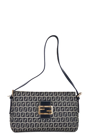 Fendi Zucchino Baguette Shoulder Bag FWRD Renew