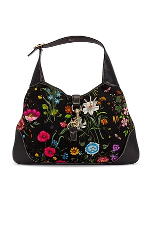 Gucci Floral Jackie Hobo Bag FWRD Renew