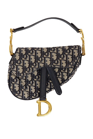 Dior Trotter Oblique Saddle Bag FWRD Renew