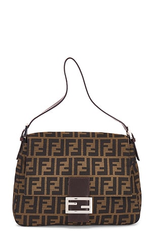 Fendi Zucca Mama Baguette Shoulder Bag FWRD Renew