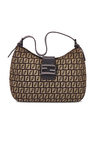 Fendi Zucchino Shoulder Bag FWRD Renew