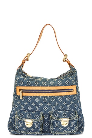 Louis Vuitton Denim Baggy GM Shoulder Bag FWRD Renew