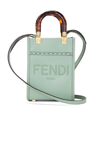 Fendi Mini Sunshine Shopper Tote Bag FWRD Renew