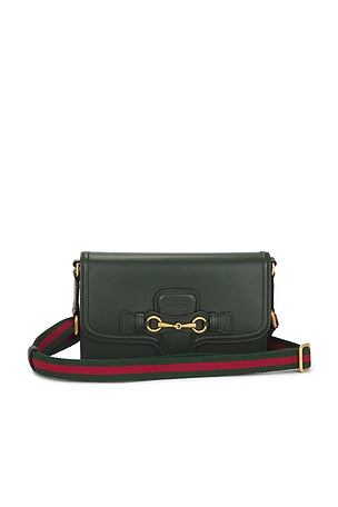 Gucci Web Horsebit 1955 Shoulder Bag FWRD Renew