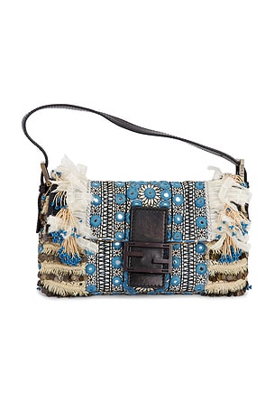 Fendi Boho Mirror Baguette Shoulder Bag FWRD Renew