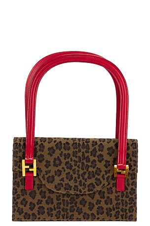 Fendi Leopard Handbag FWRD Renew