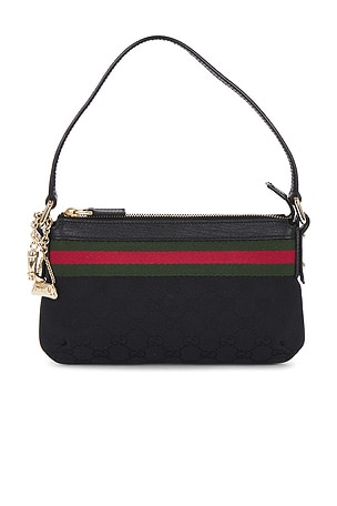 Gucci Charm GG Web Pochette FWRD Renew