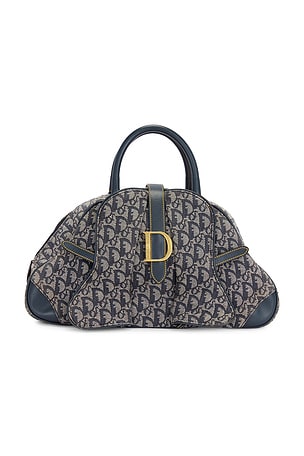 Dior Diorissimo Double Saddle Bowling Bag FWRD Renew