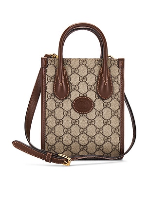 Gucci Interlocking G Mini Tote Bag FWRD Renew