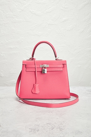 FWRD Renew Hermes Chevre Kelly Sellier 25 Handbag