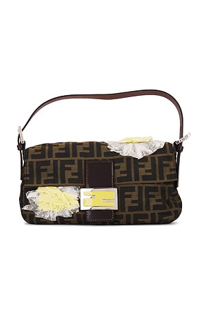 Fendi Zucca Mama Baguette Shoulder Bag FWRD Renew