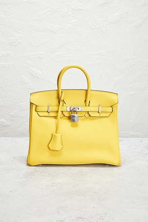 FWRD Renew Hermes Taurillon Clemence Birkin 25 Handbag