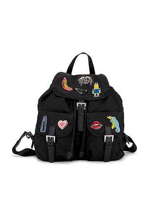 Prada Re-Nylon Pins Backpack FWRD Renew