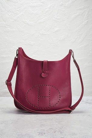 FWRD Renew SAC PORTÉ ÉPAULE HERMES in Burgundy
