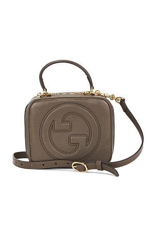 Gucci Sakai Be Green Blondie Handbag in Brown FWRD Renew