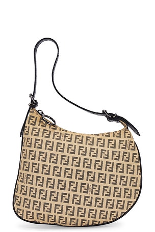 Fendi Zucchino Oyster Shoulder Bag FWRD Renew