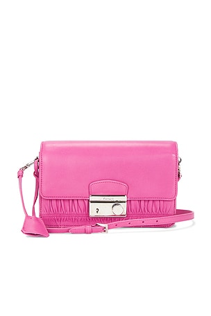 Prada Nappa Gaufre Shoulder Bag FWRD Renew