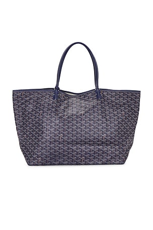 Goyard Saint Louis PM Tote Bag in Navy FWRD Renew