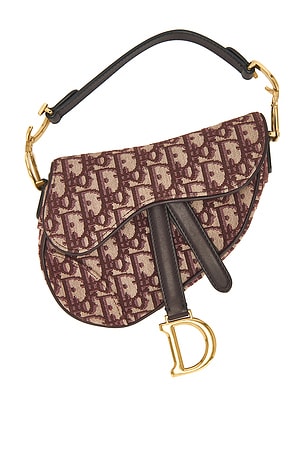 Dior Trotter Oblique Saddle Bag FWRD Renew