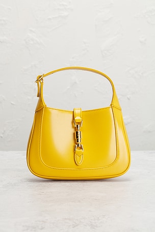 FWRD Renew Gucci Jacki 1961 Hobo Bag in Yellow