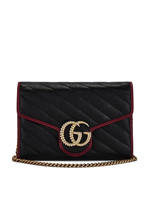 Gucci GG Marmont Mini Shoulder Bag FWRD Renew