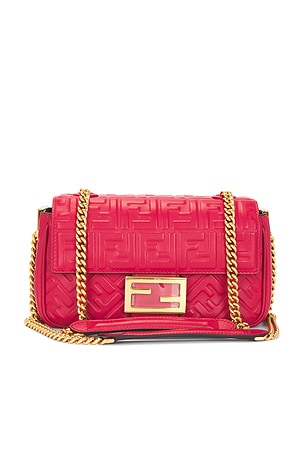 Fendi Baguette Chain Midi Shoulder Bag FWRD Renew