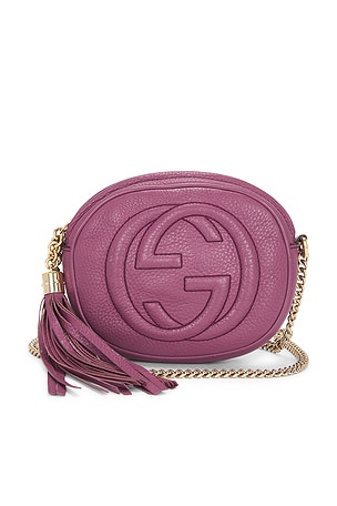 Gucci Mini Round Soho Disco Shoulder Bag FWRD Renew