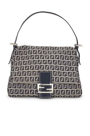 Fendi Zucchino Mama Baguette Shoulder Bag FWRD Renew