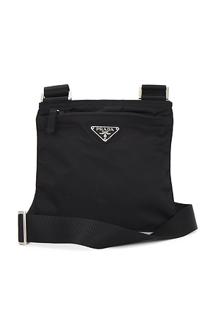 Prada Nylon Mini Messenger Bag FWRD Renew