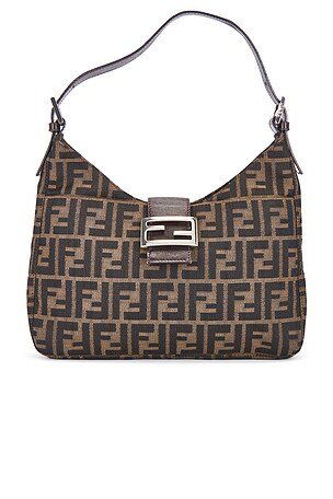 Fendi Zucca Mama Baguette Shoulder Bag FWRD Renew