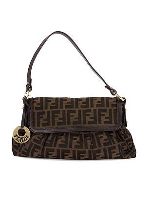 Fendi Zucca Chef Shoulder Bag FWRD Renew