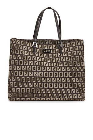 Fendi Zucchino Tote Bag FWRD Renew