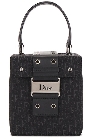 Dior Vintage John Galliano Trotter Street Chic Vanity Bag FWRD Renew