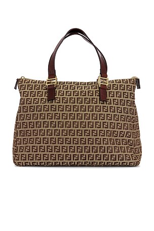 Fendi Zucchino Tote Bag FWRD Renew