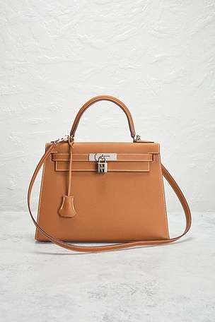 FWRD Renew SAC À MAIN HERMES in Brown